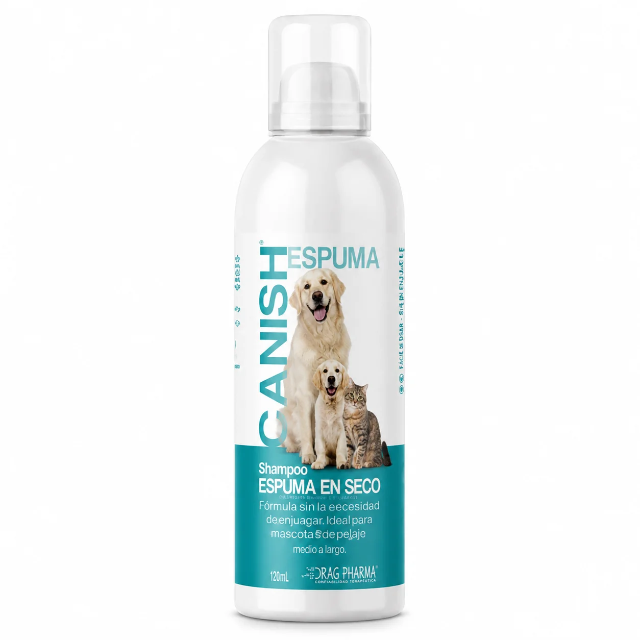 CANISH SHAMPOO ESPUMA x 160 ml.