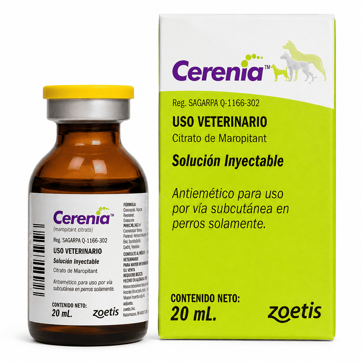 CERENIA INY.10 MG x 20 ml.