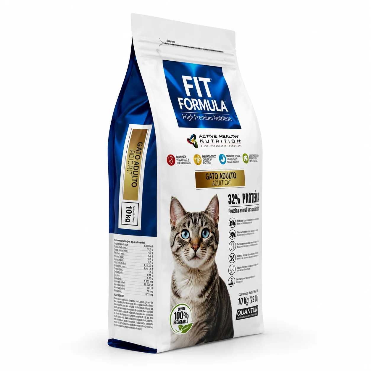 FIT FORMULA GATO ADULTO 10 KG