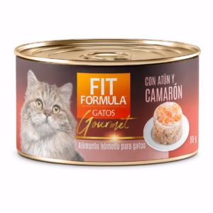 Lata Fit Formula Atún y Camarón Gato 80 g