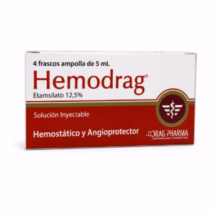 Hemodrag 4 Ampollas para Perro