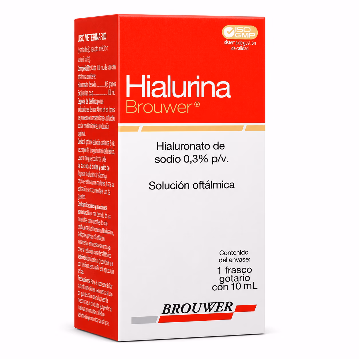 Solución Oftálmica Brouwer Hialurina Oftálmica 10 ml