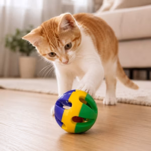 Alternative view of Juguete Bola de Colores para Gato