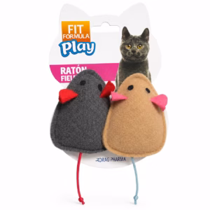 Juguete Ratón de Fieltro con Catnip para Perro y Gato