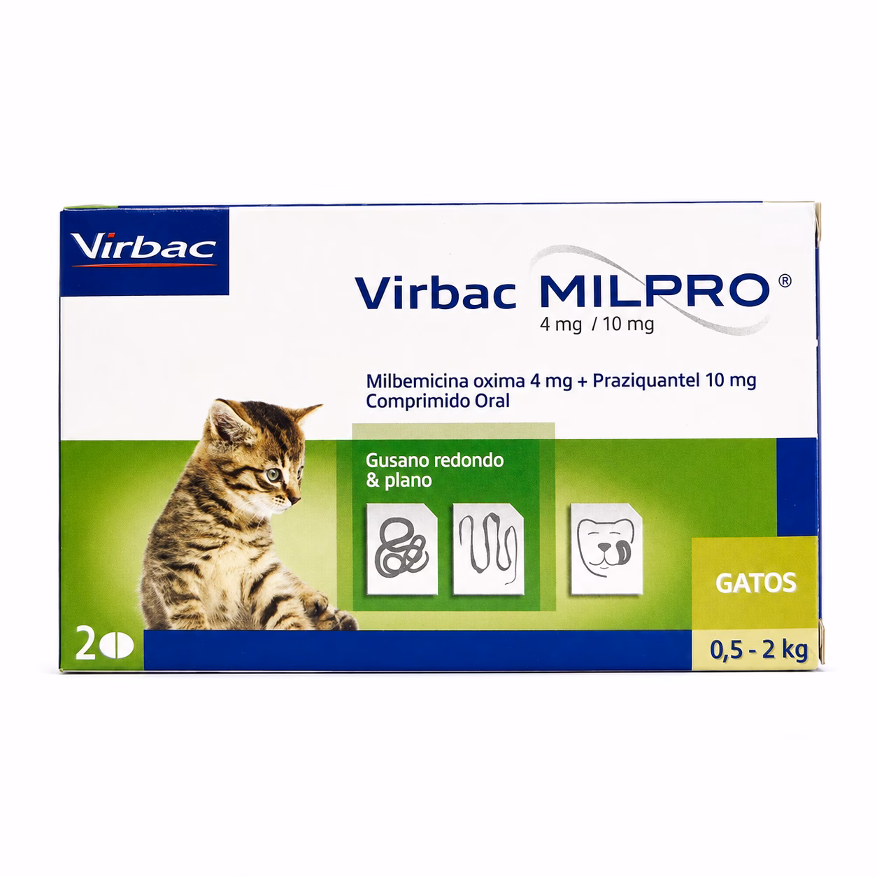 Milpro para Gato 0,5–2 kg