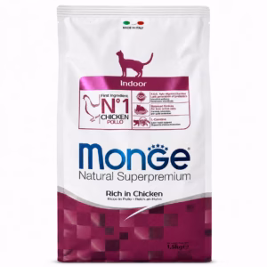 MONGE INDOOR GATO 1.5KG