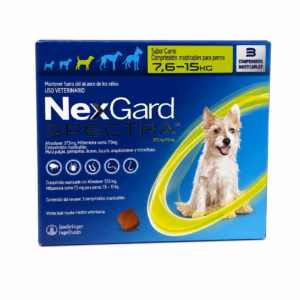 NexGard Spectra 7,6–15 kg 3 Unidades