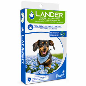 PIPETA ANTIPULGAS LANDER 4-10KG