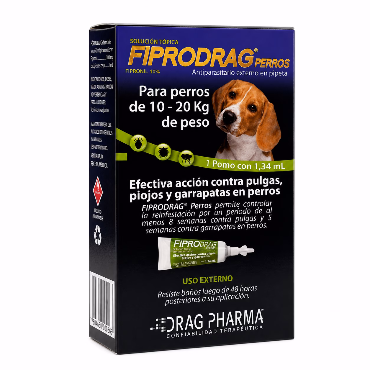 Pipeta Fiprodrag para Perro 10–20 kg