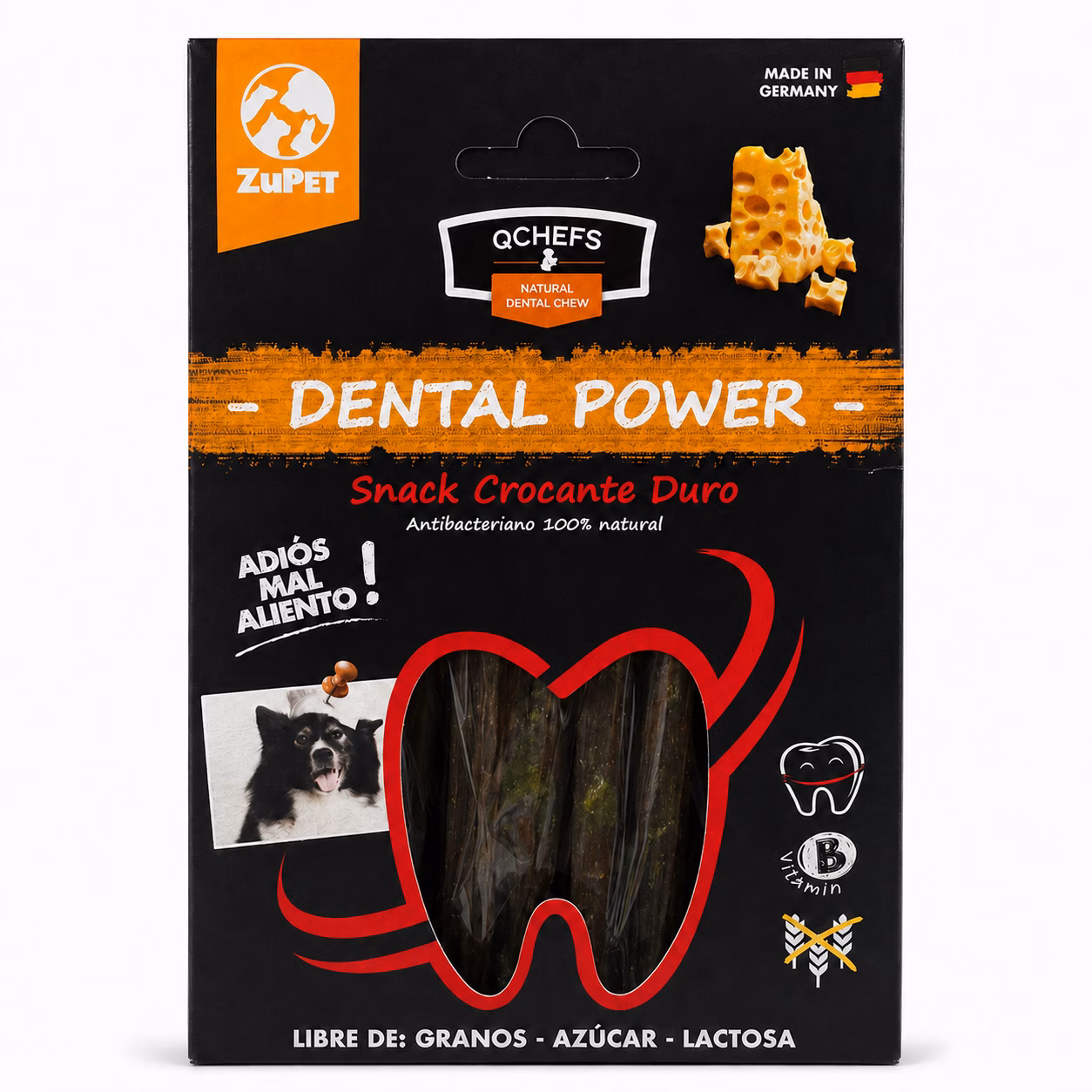 Snack Qchefs Dental Duro para Perro 72 g
