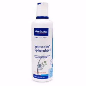 Shampoo Sebocalm Spherulites para Mascotas