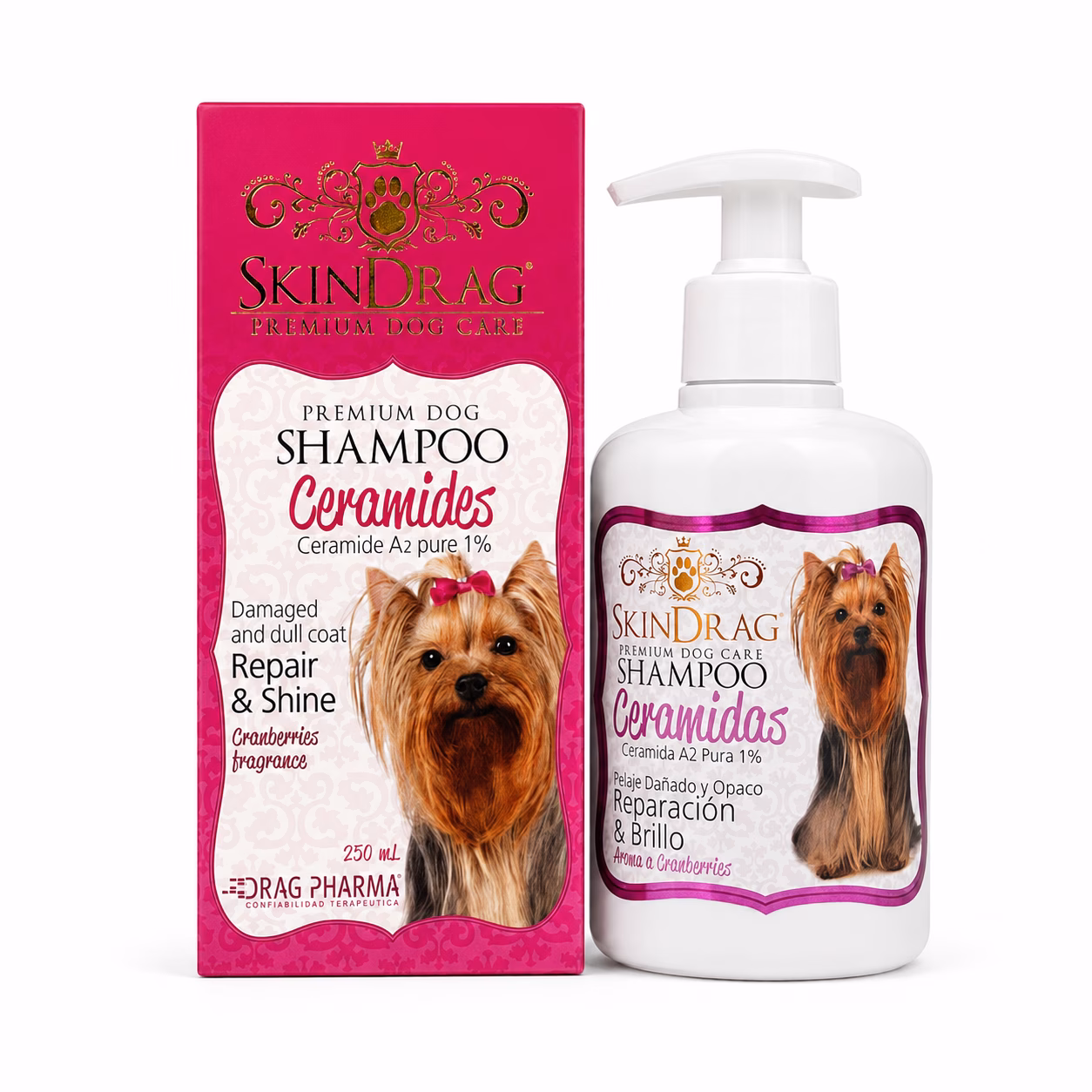 Shampoo con Ceramidas Skindrag para Perro