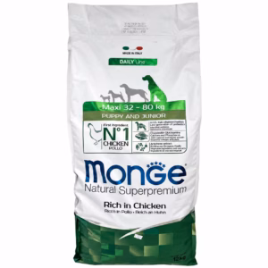 Alimento Monge Maxi Puppy & Junior para Perro 12 kg