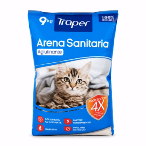ARENA SANITARIA TRAPER 9KG