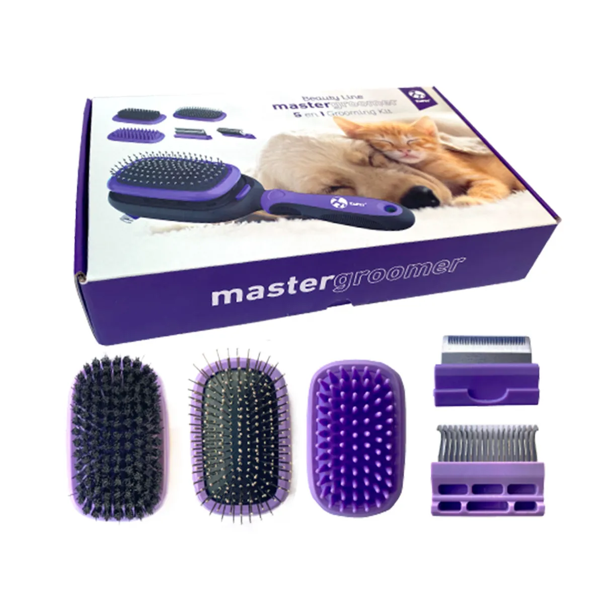 CEPILLO GROOMING 5 EN 1 ZUPET