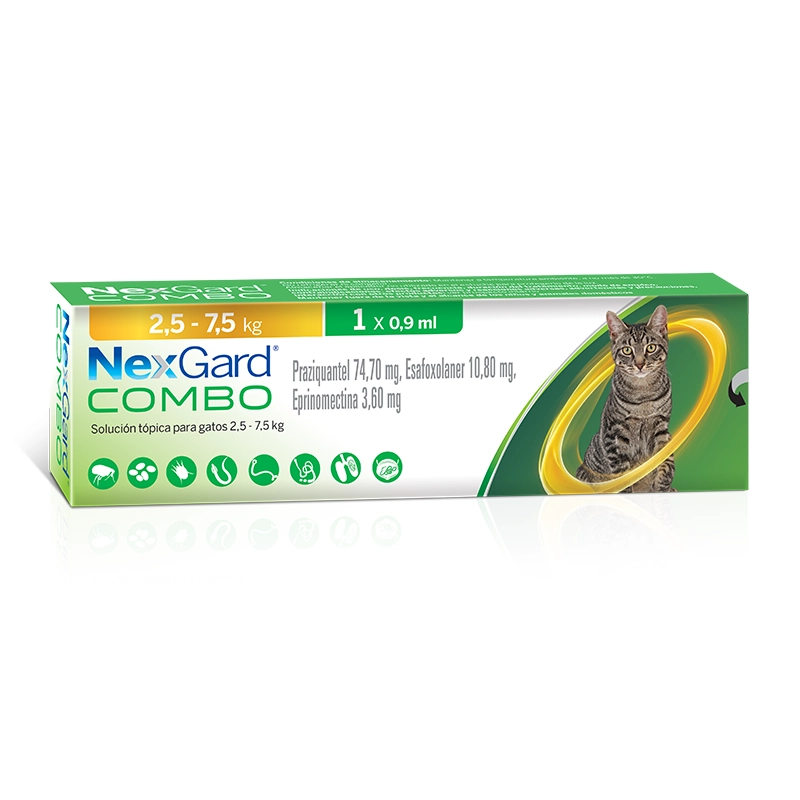 NEXGARD COMBO 2.7-7.5 KG