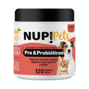 NUP!PETS PRE-PROBIOTICO SALMON 120gr
