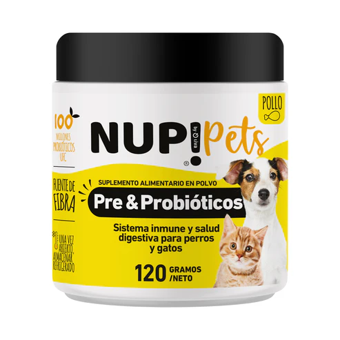 NUP!PETS PRE-PROBIOTICO POLLO PG 120gr