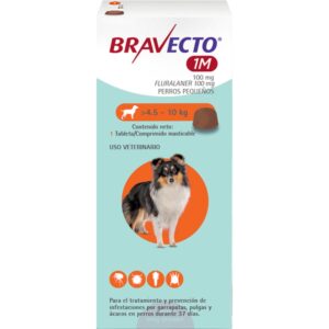 BRAVECTO 1 MES 4,5-10KG