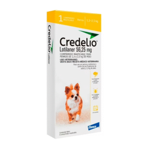 CREDELIO PERRO x 1 COMPRIMIDO 1,3-2,5KG