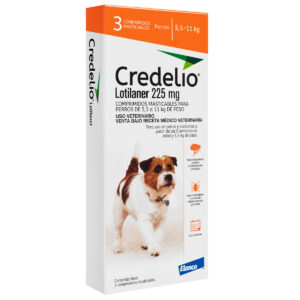 CREDELIO PERRO X 3 COMPRIMIDOS 5,5-11KG