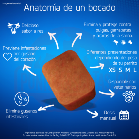 NEXGARD SPECTRA 3.6-7.5KG - Imagen 2