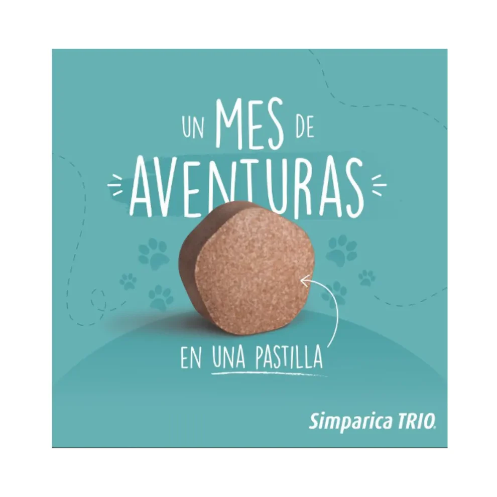 SIMPARICA TRIO 1,25-2,5KG - Imagen 2