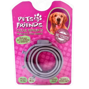 COLLAR PERRO REPELENTE PULGAS