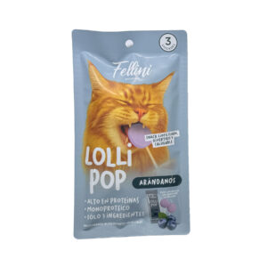 SNACK FELLINI LOLLIPOP ARANDANO x3unid