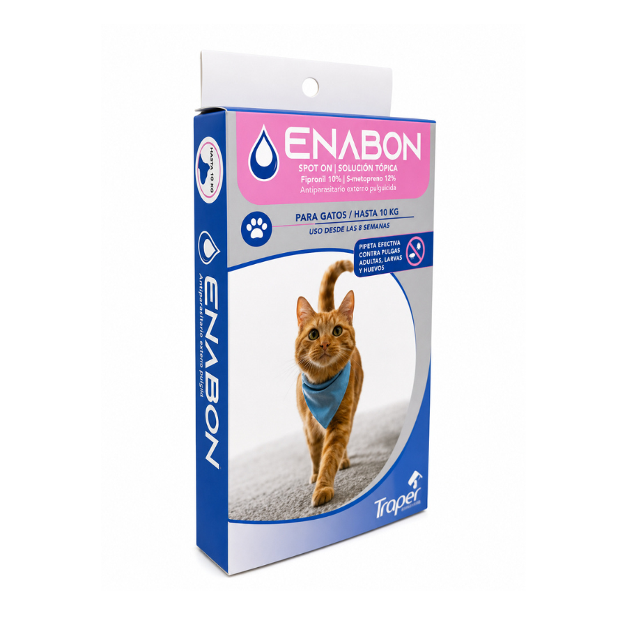 PIPETA ANTIPULGAS ENABON GATO