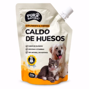 Suplemento y Topping Caldo de Huesos para Perros y Gatos 250 g