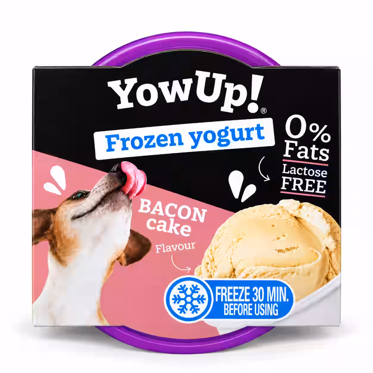 Helado para Perros Yogurt Sabor Tocino Bacon Cake 110g