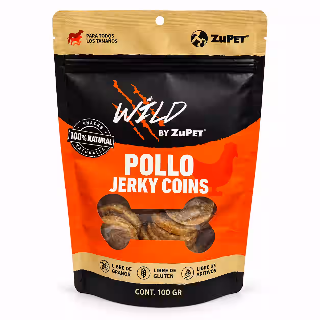 Snack para Perros ZuPET Pollo 100g
