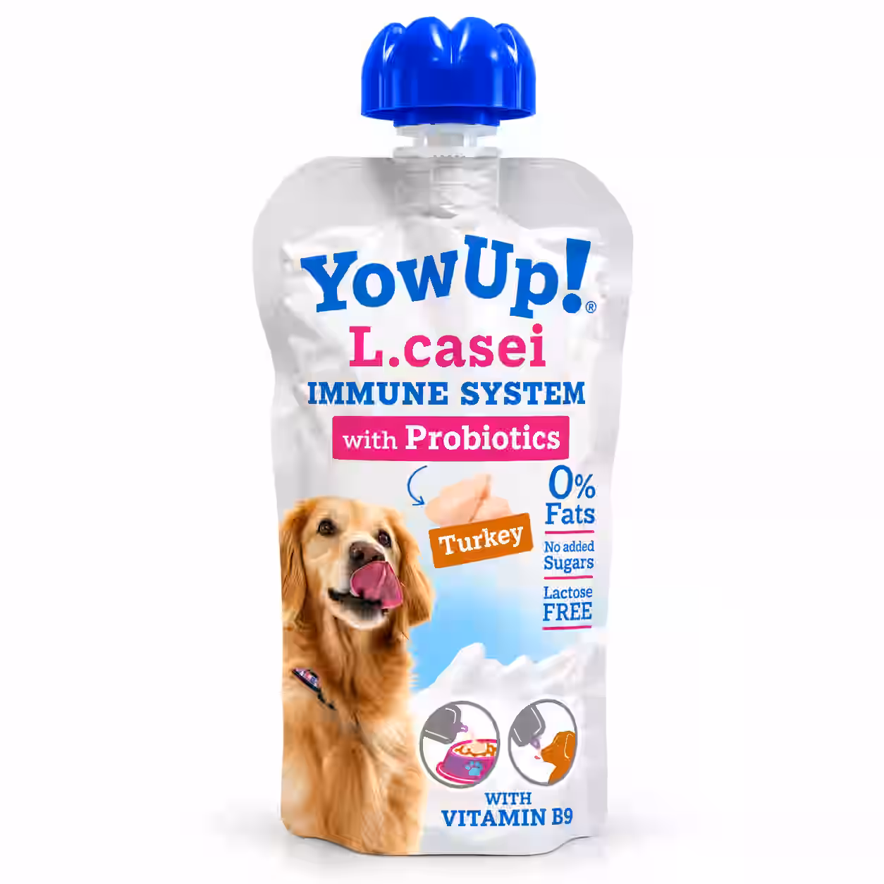 Yogurt para Perro Sabor Pavo con Vitamina B9 115 g